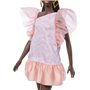 FASHIONISTA ROBE VOLANTS - BARBIE - HRH14 - POUPEE MANNEQUIN BARBIE