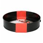 Moule à gâteaux Alpina Antidérapant Rond Noir Acier Ø 28 x 6,7 cm