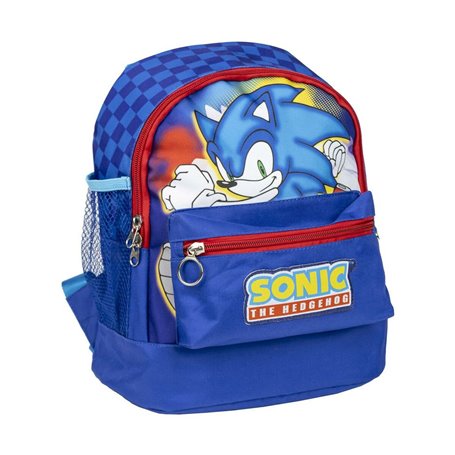 Sac à dos de randonnée Sonic Enfant 25 x 27 x 16 cm Bleu