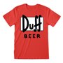 T shirt à manches courtes The Simpsons Duff Unisexe
