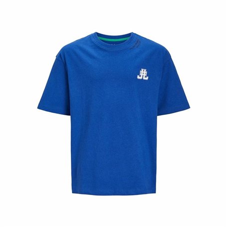 T shirt à manches courtes Enfant Jack & Jones Jorcole Back Print Bleu