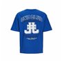 T shirt à manches courtes Enfant Jack & Jones Jorcole Back Print Bleu