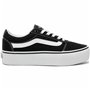 Baskets Casual pour Femme Vans Ward Platform Noir