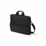 DICOTA Sacoche Ecologique SLIM + BASE Noir Pour PC Portable 13-15.6