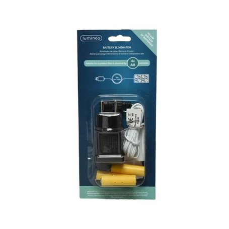 Attery eliminator 3v intérieur pour les produits avec 4xaa