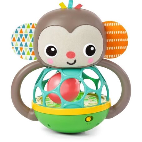 Jouet hochet musical et lumineux Grab - BRIGHT STARTS - Giggle Monkey 