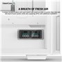 Boitier PC sans alimentation - DEEPCOOL CH560 DIGITAL (Blanc) - Moyen