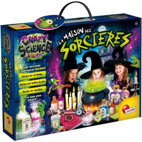 Kit de laboratoire pour potions magiques - LISCIANI - Découvrez les se