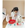 Smoby - Vanity Docteur - Malette avec poignée - 15 accessoires inclus