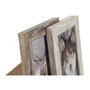 Cadre photo Home ESPRIT Blanc Naturel Aluminium Verre polystyrène Scan