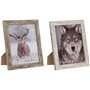 Cadre photo Home ESPRIT Blanc Naturel Verre polystyrène Scandinave 24,