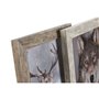 Cadre photo Home ESPRIT Blanc Naturel Verre polystyrène Scandinave 24,
