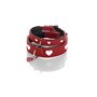 Collier pour Chien Hunter Love XS/S 30-34 cm Rojo/Blanco