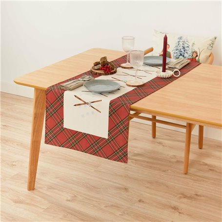 Chemin de Table Muaré Christmas Sky 45 x 140 cm