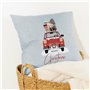 Housse de coussin Muaré Laponia 50 x 50 cm