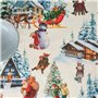 Nappe enduite antitache Mauré  Christmas Landscape 200 x 140 cm