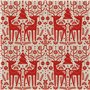 Nappe enduite antitache Mauré Merry Christmas 200 x 140 cm
