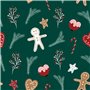 Nappe enduite antitache Mauré Merry Christmas 200 x 140 cm