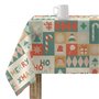 Nappe enduite antitache Mauré Merry Christmas 100 x 140 cm