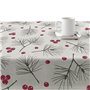 Nappe enduite antitache Muaré Merry Christmas 100 x 140 cm