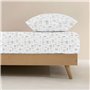 Drap housse Kids&Cotton Italo Multicouleur 90 x 200 cm