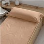 Drap housse Ripshop Liso Rose 160 x 200 cm