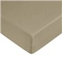 Drap housse Ripshop Liso Marron 180 x 200 cm