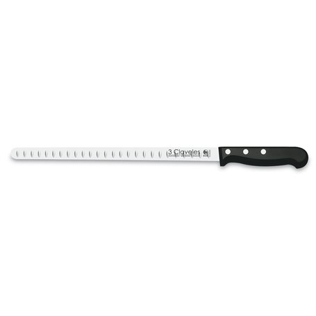 Couteau à jambon 3 Claveles 29 cm Acier inoxydable