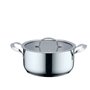 Casserole avec Couvercle Haeger Gris Ø 20 cm