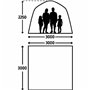 Tente de Plage Kampa Gris