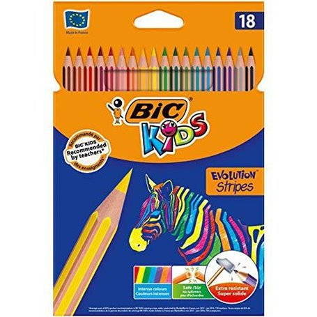 Crayons de couleur Bic 9505241 Multicouleur 18 Pièces