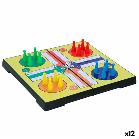 Parchis Colorbaby 20 x 2 x 20 cm (18 Pièces) (12 Unités) Magnétique Vo