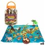 Ensemble de Figurines Colorbaby 19 Pièces Dinosaures Plastique 17 x 9 