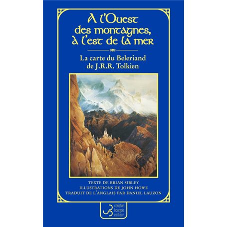 La carte du Beleriand de J.R.R. Tolkien