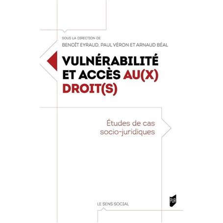 Vulnérabilités et accès au(x) droit(s)