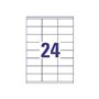 Étiquettes Avery Zweckform 70 x 35 mm A4 (3422)