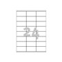 Étiquettes Avery Zweckform 70 x 36mm, A4 (3475)