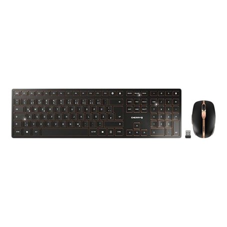 En français: Ensemble clavier-souris sans fil Cherry DW 9100 SLIM (JD-9100DE-2)