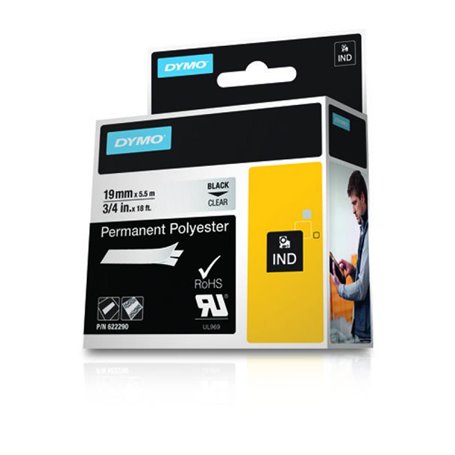 Dymo RhinoPRO Permanent Polyester (622290) 
Dymo RhinoPRO Polyester Permanent (622290)