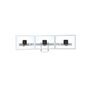 Ergotron HX Triple Monitor Bow Kit blanc (98-009-216) (98009216)