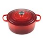 Le Creuset Signature Roaster rond 24cm cerise rouge (21177240602430)