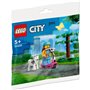 LEGO LEGO City - Ensemble de construction de parc pour chiens et de rollers en sac polybag (30639)