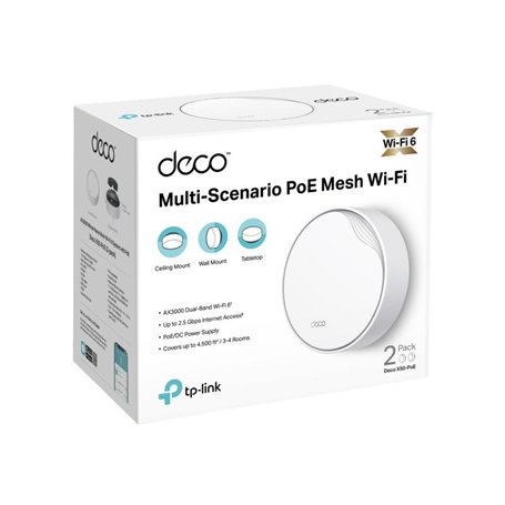Point d'accès TP-LINK TPLINK Deco X50-PoE (lot de 2) X50PoE (2pack)