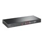 TP-Link TL-SL1218P commutateur réseau Non-géré Gigabit Ethernet (10/100/1000) Connexion Ethernet, supportant l'alimentation via