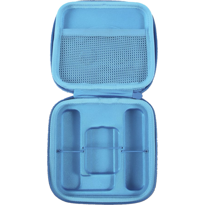 Image secondaire de l'étui de transport bleu Bluetens