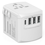 Adaptateur de voyage 15W AUS/EU/UK/US Blanc Xoopar