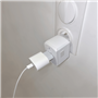 Adaptateur de voyage 15W AUS/EU/UK/US Blanc Xoopar