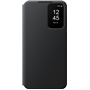 Etui Folio S View Cover Noir pour Samsung G A55 5G Samsung