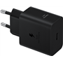 Chargeur maison USB C 45W Power Delivery GaN + Câble USB C/USB C 1.8m Noir Samsung
