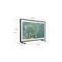 Samsung The Frame TQ32LS03CBUXXC TV 81,3 cm (32") Full HD Smart TV Wifi Noir